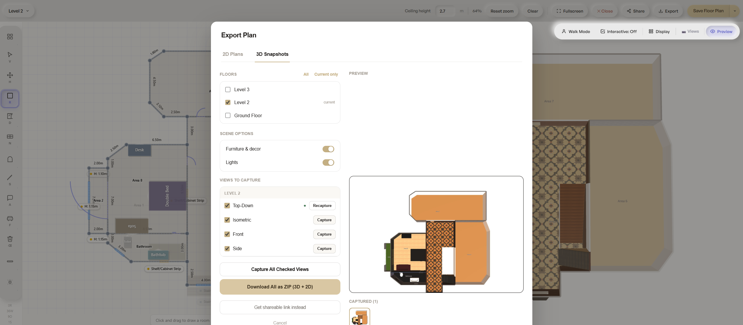 Snapshot exports